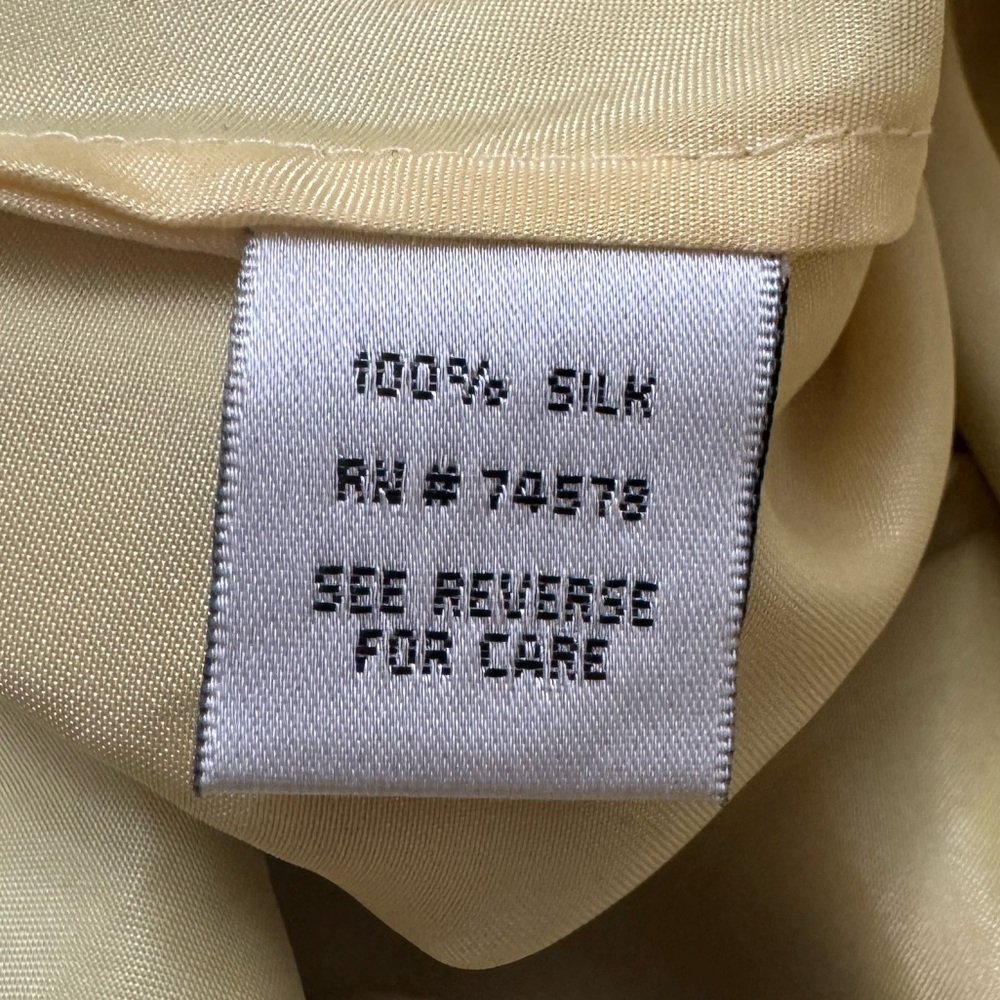 Cache Yellow Multi Floral Halter Silk Midi Dress - Picture 10 of 11